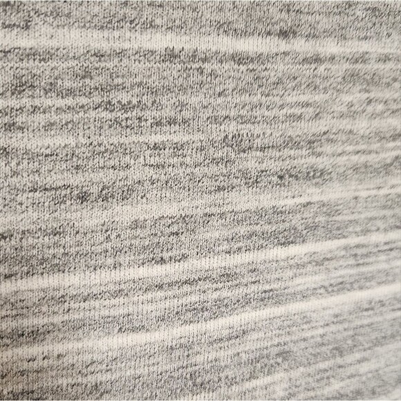 Derek Lam Sweatshirt Short Sleeve‎ Gray Oversized Boxy Cropped Knit Top Layer L - Picture 7 of 11